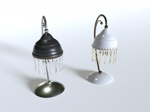 Table Lamp pack 4 3D Модель