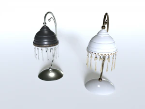 Table Lamp pack 4 3D Model