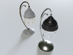 Table Lamp pack 4 3D Modell