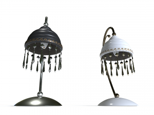 Table Lamp pack 4 3D Modell