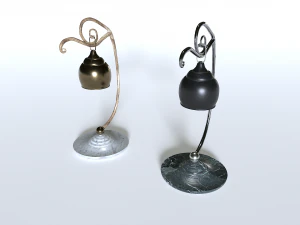 Table Lamp pack 5 3D Model