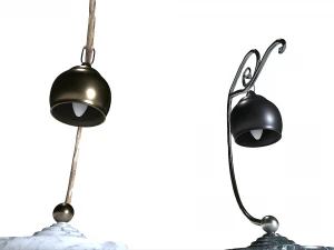 Table Lamp pack 5 3D Model