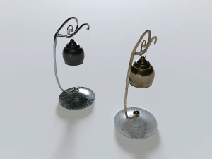 Table Lamp pack 5 3D Model