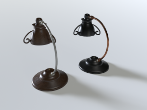 Table Lamp pack 6 3D Model
