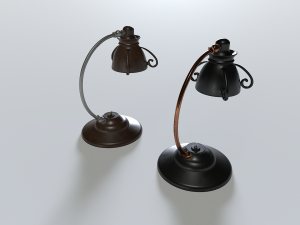 Table Lamp pack 6 3D Model