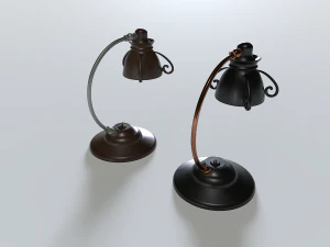 Table Lamp pack 6 3D Model