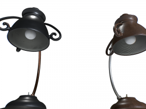Table Lamp pack 6 3D Model
