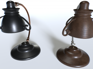 Table Lamp pack 6 3D Model