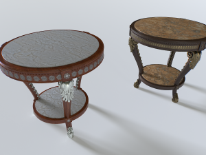 End table pack 1 3D Model