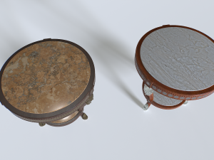 End table pack 1 3D Model