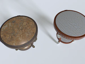 End table pack 1 3D Model
