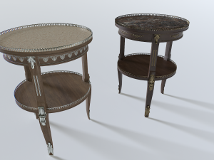End table pack 2 Modelo 3D