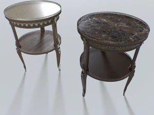 End table pack 2 3D Model