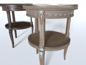 End table pack 2 3D Model