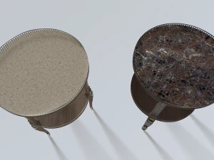 End table pack 2 3D Model