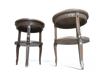 End table pack 2 3D Model
