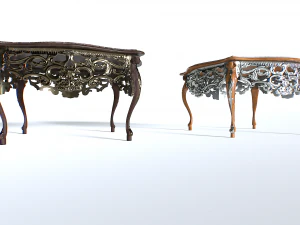 Coffee Table Pack 2 3D Model