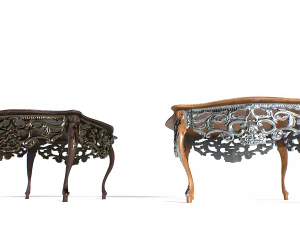 Coffee Table Pack 2 3D Model