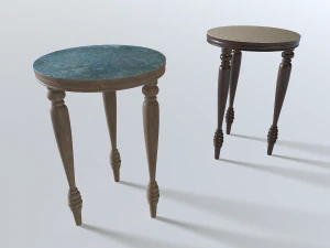 End Table Pack 3 3D Model