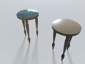 End Table Pack 3 3D Model