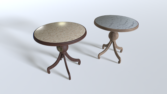 Coffee Table Pack 3 Modèle 3D .c4d .max .obj .3ds .fbx .stl .blend 