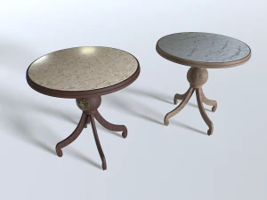 コーヒーテーブル パック 3 3Dモデル