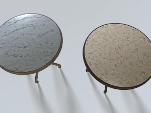 Coffee Table Pack 3 3D Model