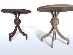 Coffee Table Pack 3 3D Model