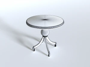 Coffee Table Pack 3 3D Model