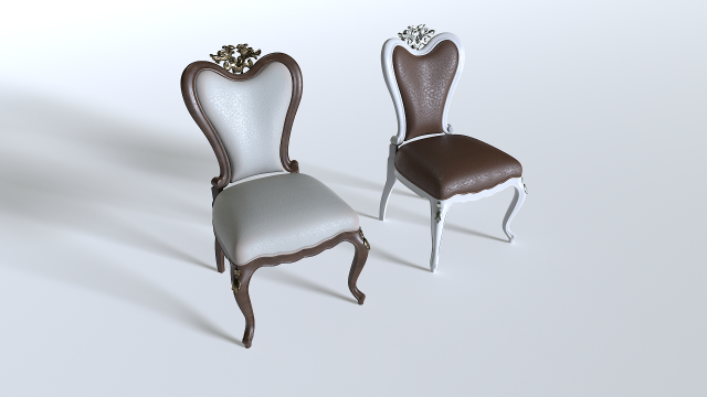 Luxury Chair Pack 1 3D Model .c4d .max .obj .3ds .fbx .stl .blend 