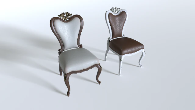 Luxury Chair Pack 1 3D Model .c4d .max .obj .3ds .fbx .stl .blend 