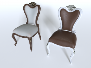 Luxury Chair Pack 1 3D Model