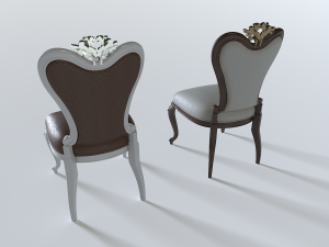 Luxury Chair Pack 1 3D Model