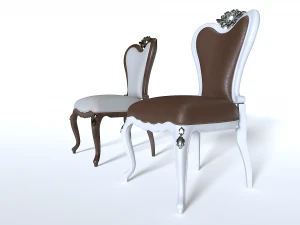 Luxury Chair Pack 1 3D Model