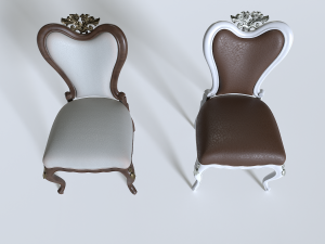 Luxury Chair Pack 1 3D Model