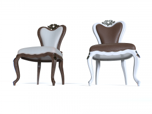 Luxury Chair Pack 1 3D Model