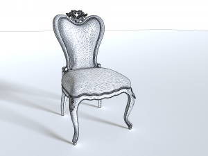 Luxury Chair Pack 1 3D Model