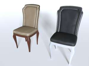 Chair Pack 3 3D Model
