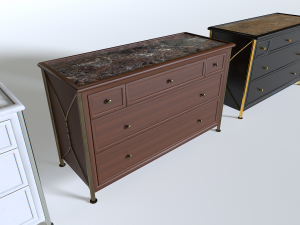 Classic Cabinet pack 3D Model