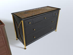 Classic Cabinet pack 3D Model