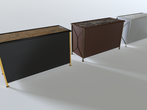 Classic Cabinet pack 3D Model