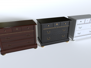 Classic Cabinet pack 2 3Dモデル