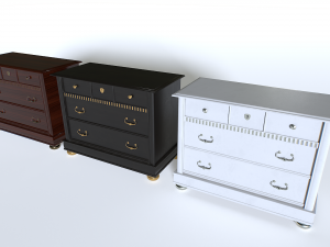 Pacote de gabinete clássico 2 Modelo 3D