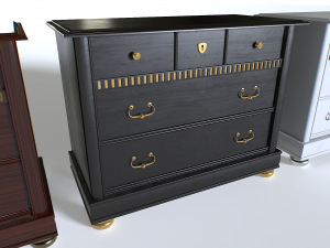 Pacote de gabinete clássico 2 Modelo 3D