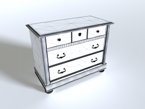 Pacote de gabinete clássico 2 Modelo 3D