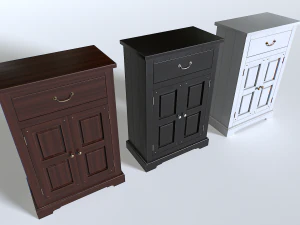 Paket Kabinet Klasik 3 Model 3D