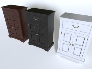 Classic Cabinet pack 3 3D Model
