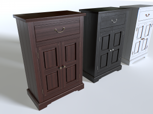 Classic Cabinet pack 3 3D Model
