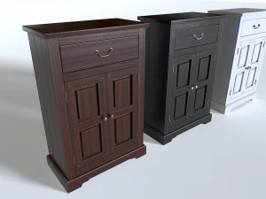 Classic Cabinet pack 3 3D Model