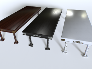 Classic Table 2 3D Model